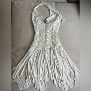 Trixxi Vintage White Dress